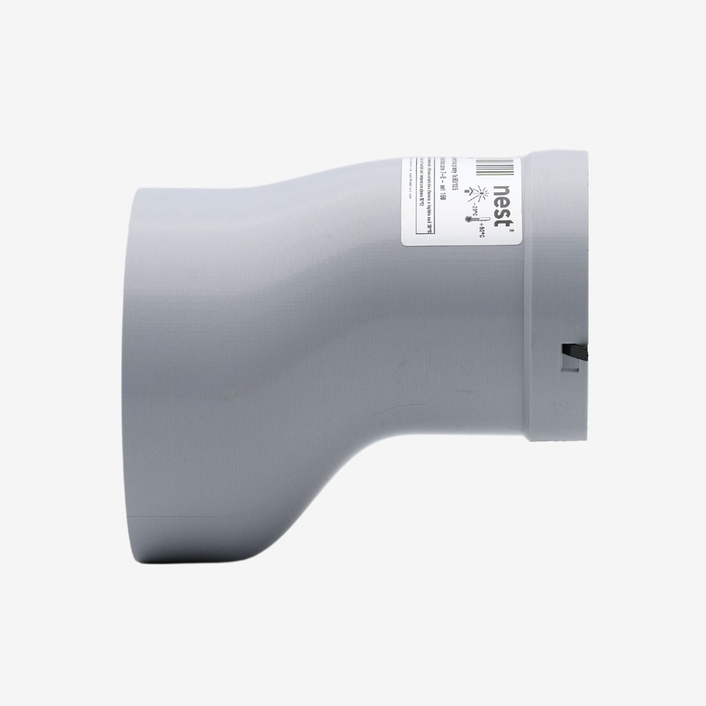 Transition box straight 1x90/125