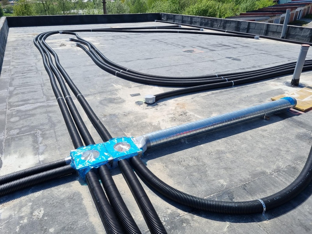 Rozdeľovač 6-10 DN90, hrdlo 125-160