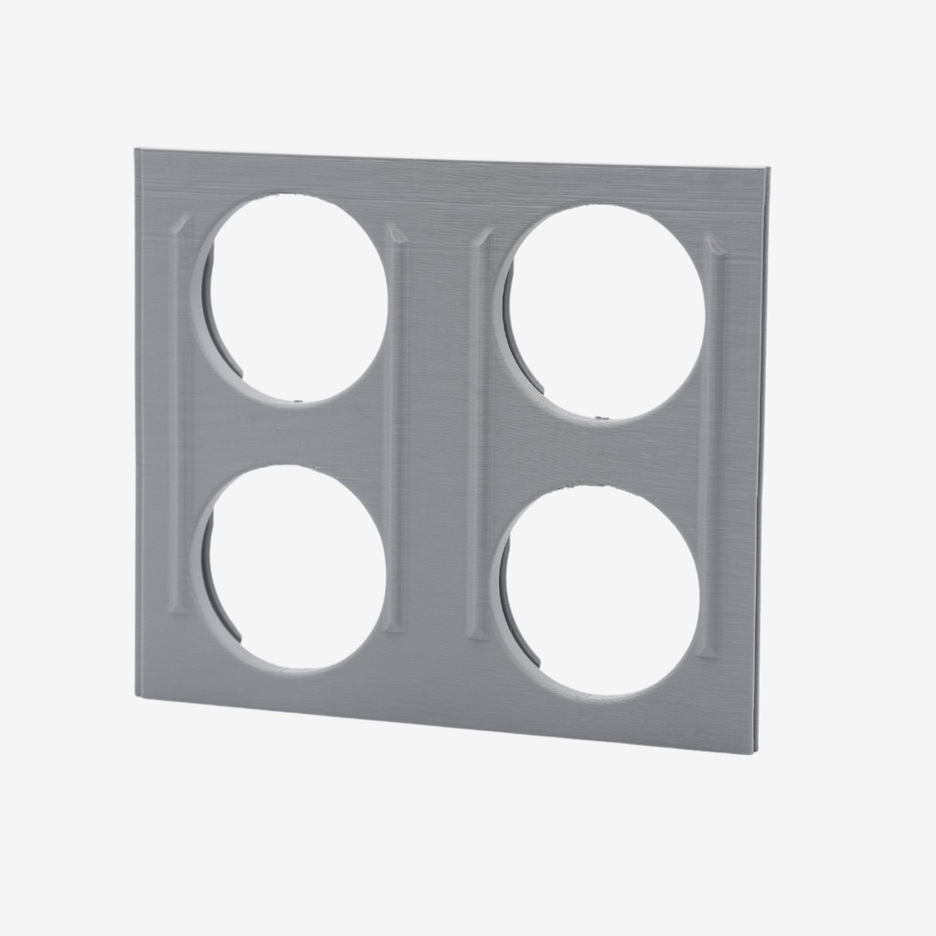 Double supply bayonet double row DN90