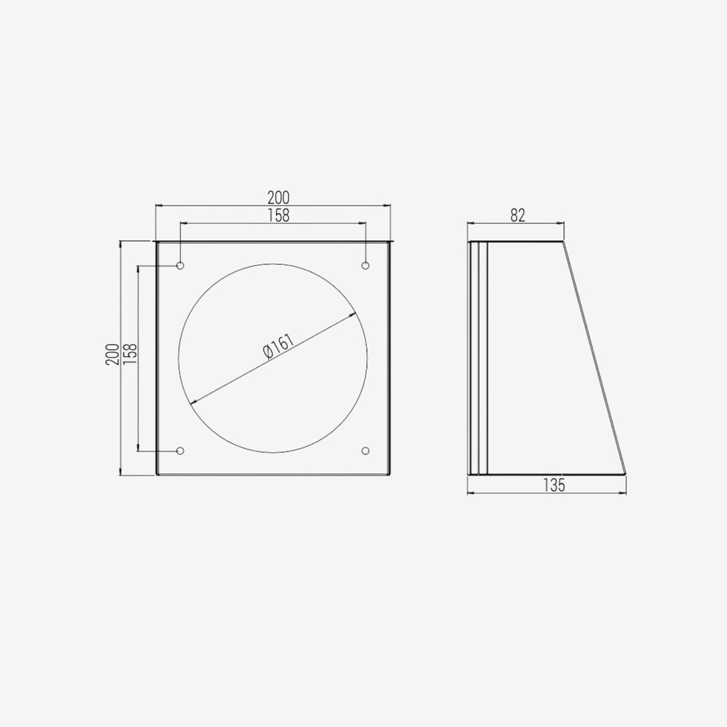 Zephyr The Thin-Wall Metal Exterior Hood