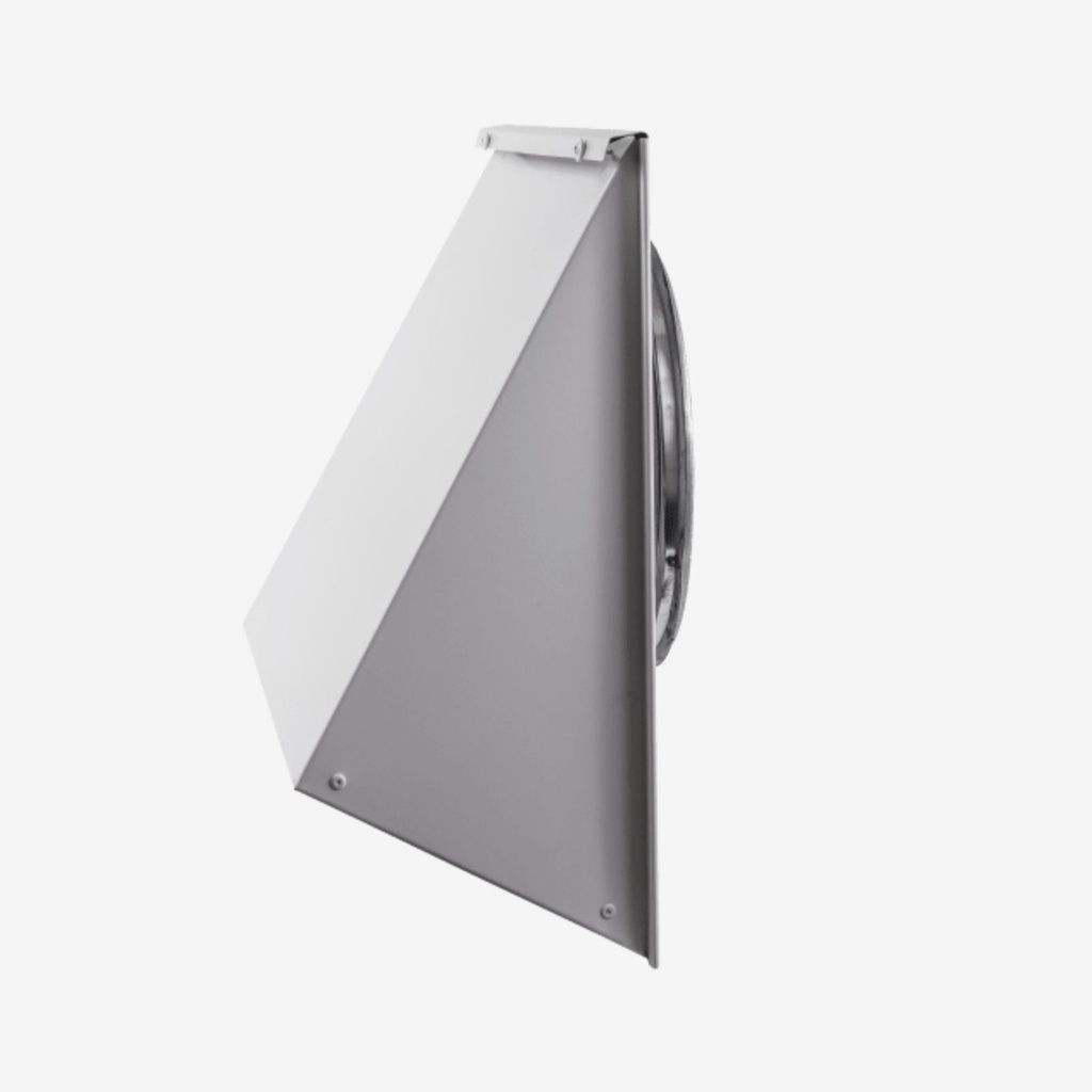 [112748] Wall cowl V13 Ø200 white