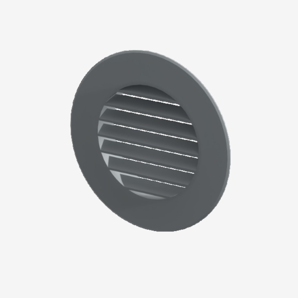 Exterior grille 135 - grey