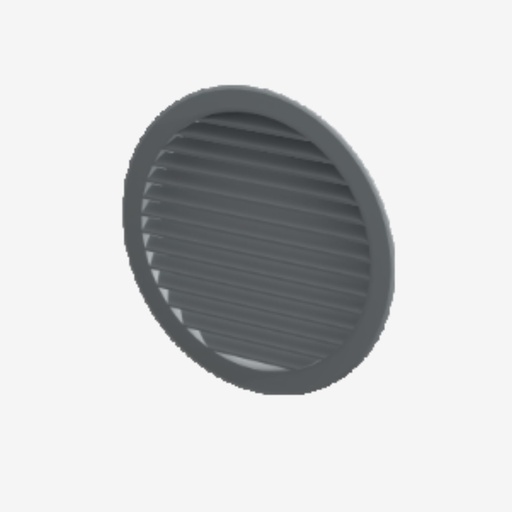 [715025] Exterior grille 250 - grey