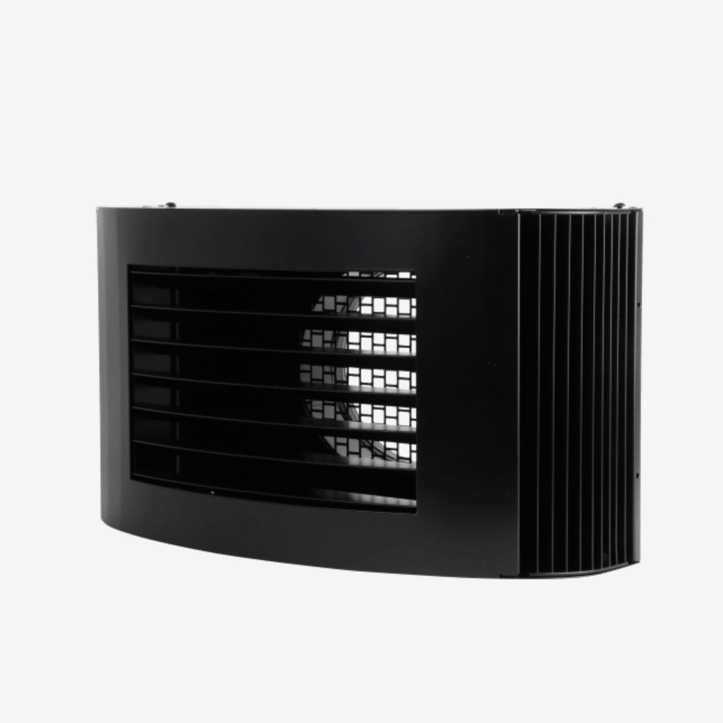 [116552] Jednoduchý mriežkový box čierny 160