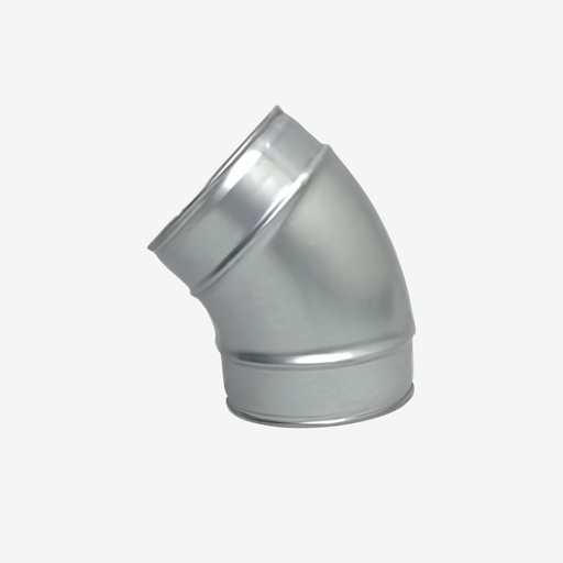 [B-125-45] Spiro koleno 45° na potrubie 125mm