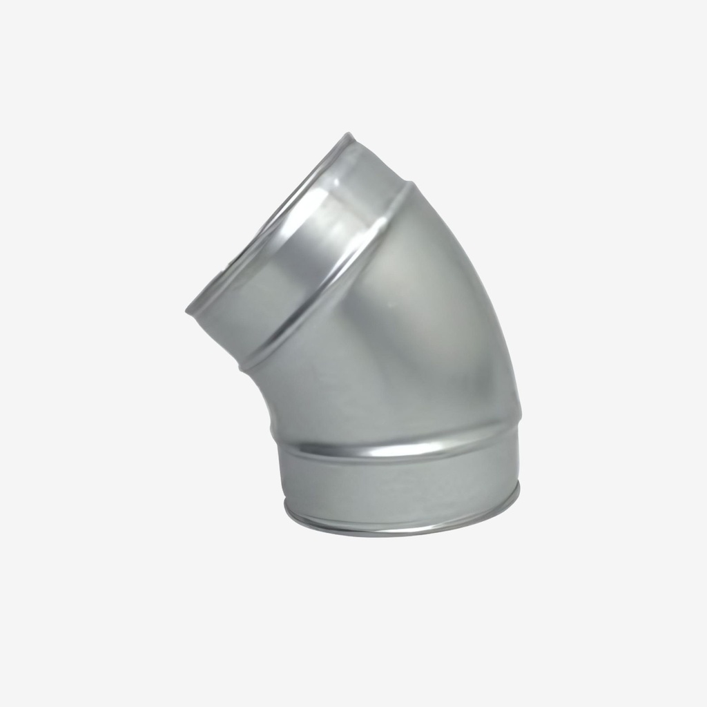 [B-160-45] Spiro 45° elbow for 160mm duct