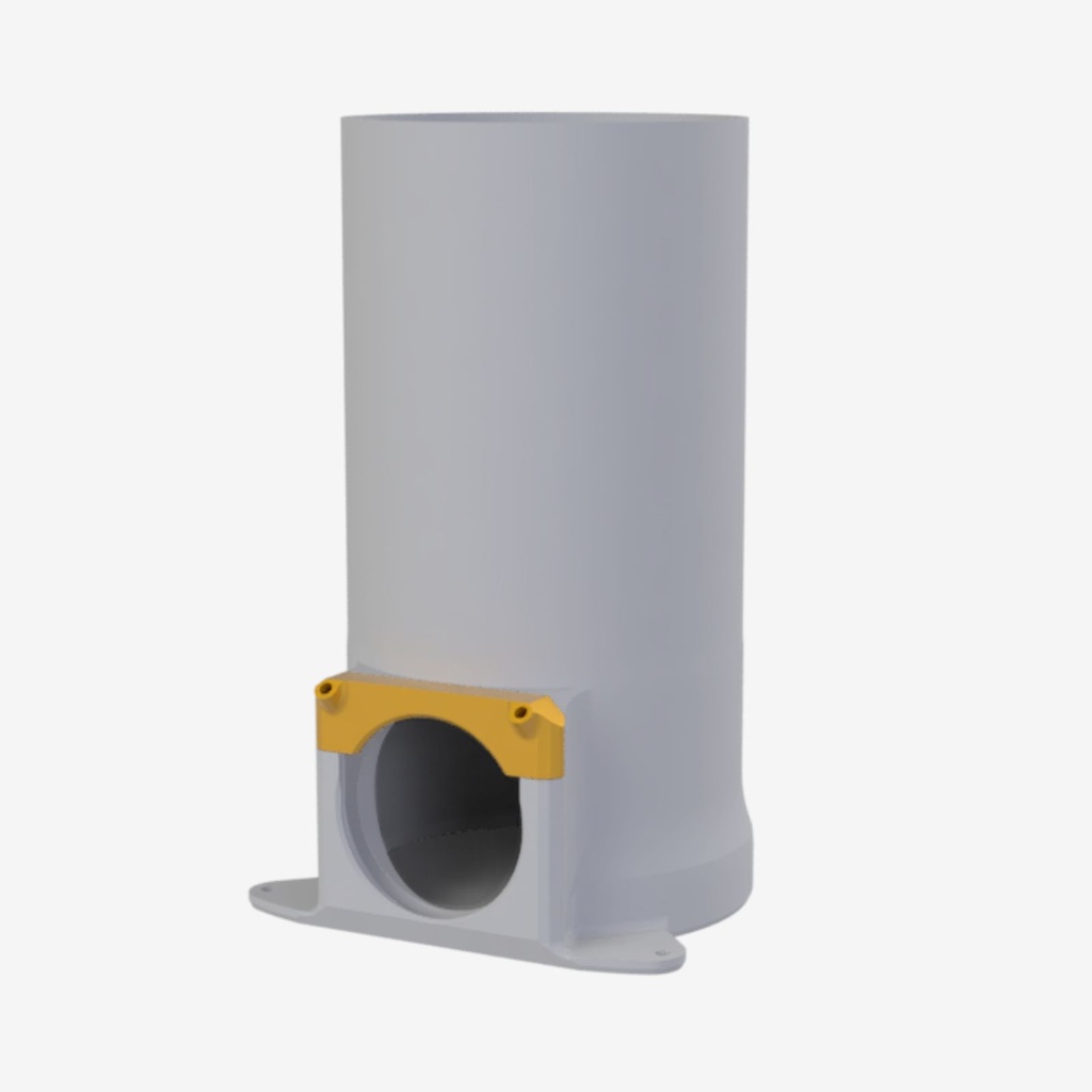 [704007] Unregulated transition box 1xDN75/125
