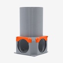 Přechodový box neregulovaný 2xDN90/125