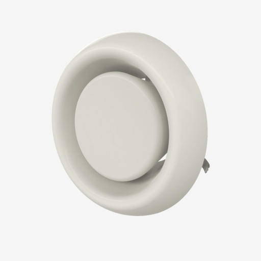 [02703] Extract valve Ø100 white EAN