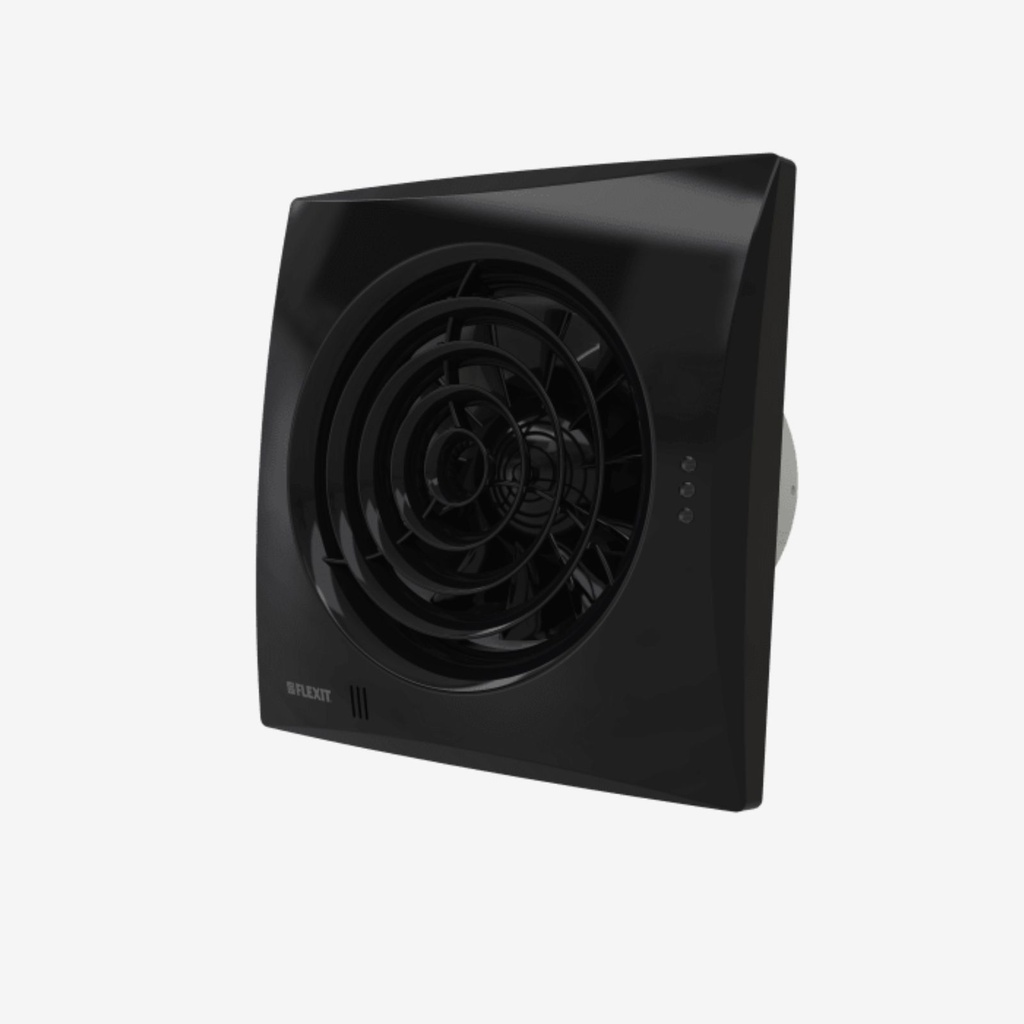 Ventilátor Silent Eco 100 Štandard čierny