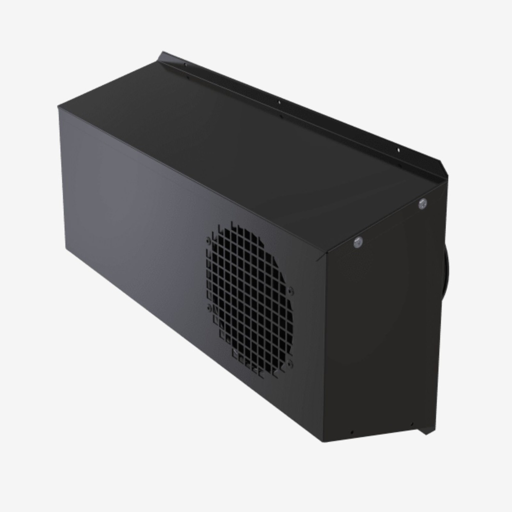 [112727] Wall hood V13 125 black