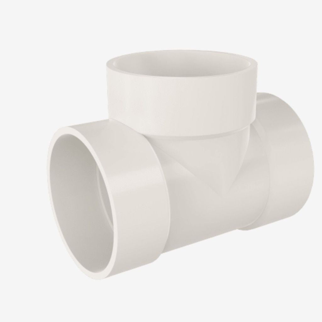 [02437] T-kus krátky 90° Ø51 mm