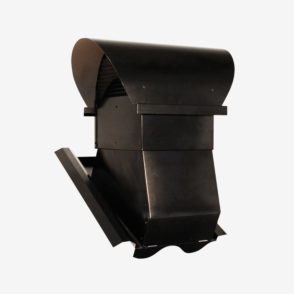 Roof pipe V200 black 