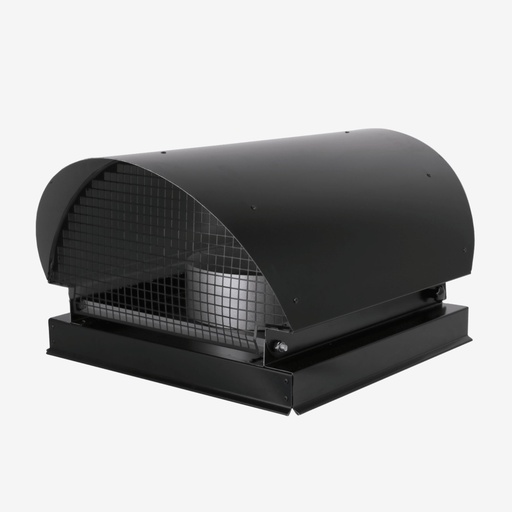 [116528] Roof hood flat roof 200 black