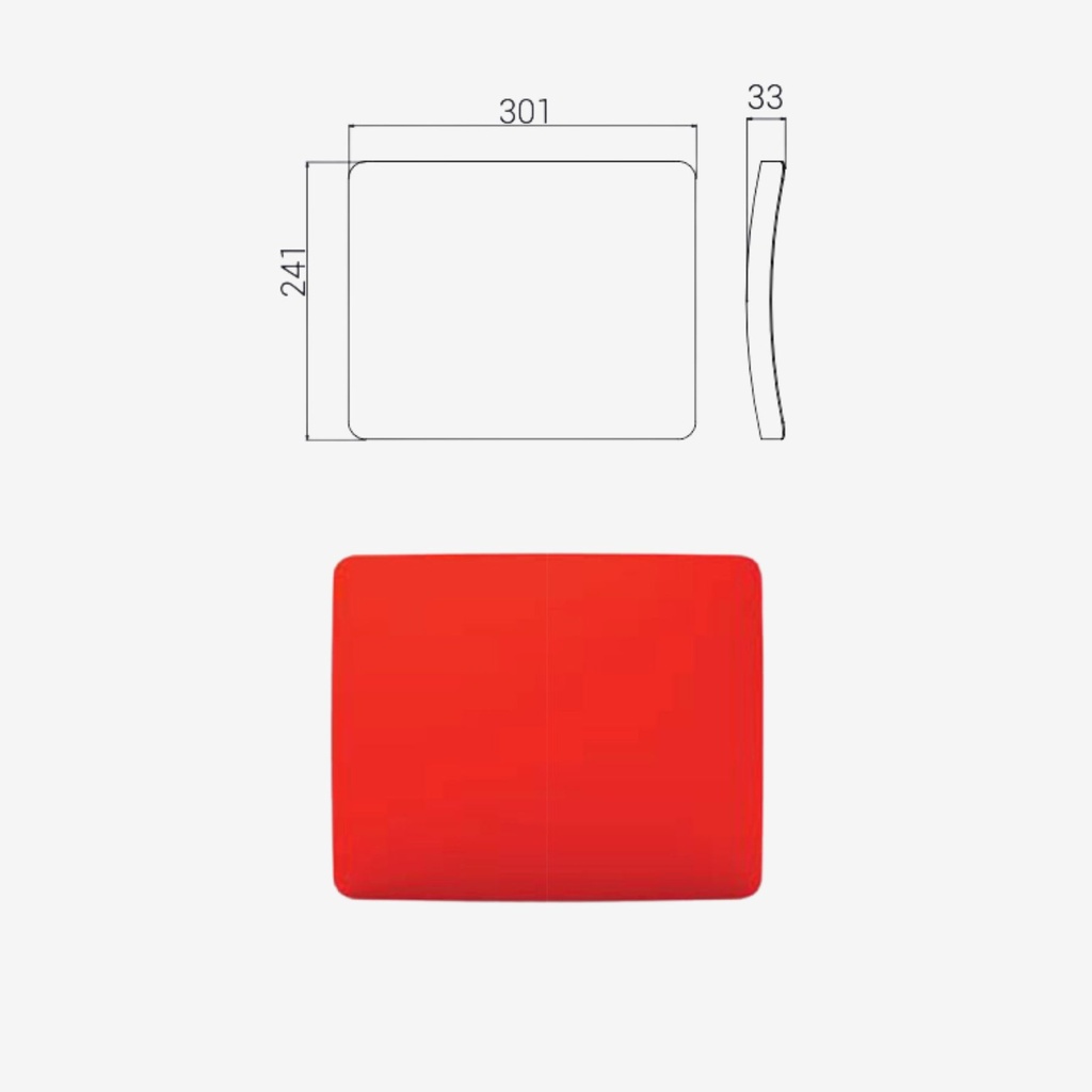 Zephyr Aluminiowy panel przedni (Model C)