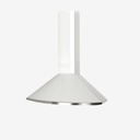 Elegant E/F 60 cm white kitchen hood for Flexit Nordic