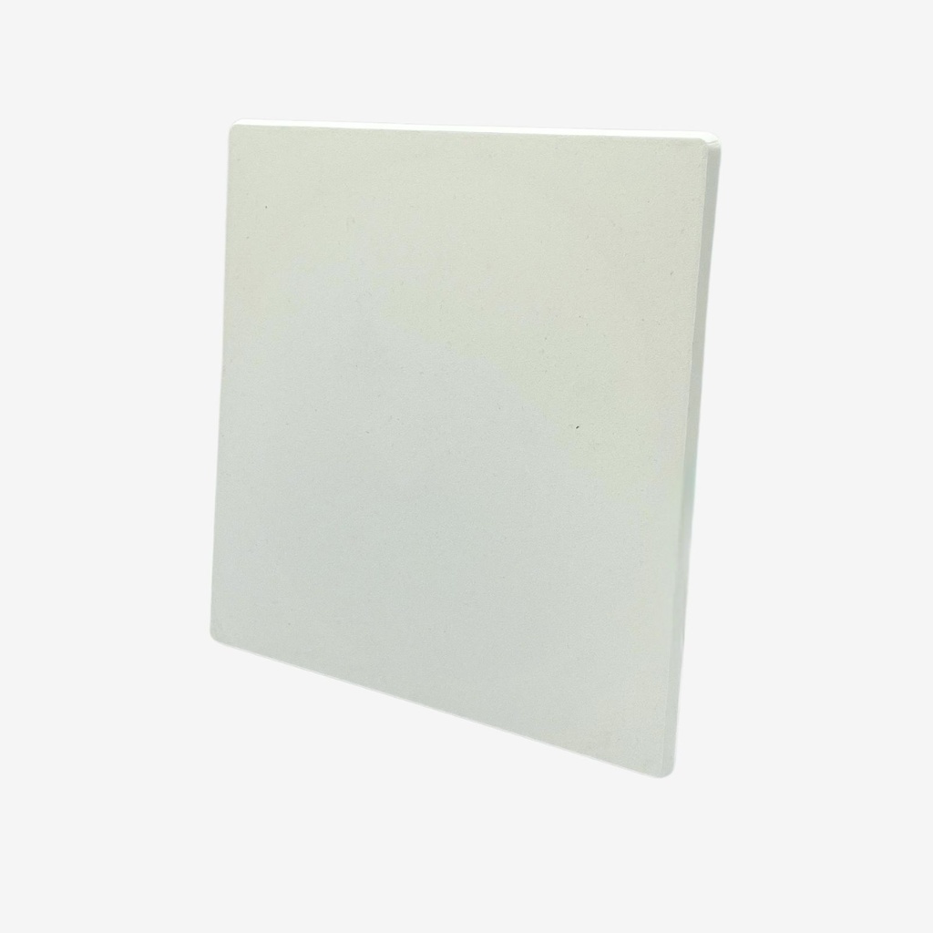 [715050] Kwadratowa pokrywa wylotu FLOW (White)