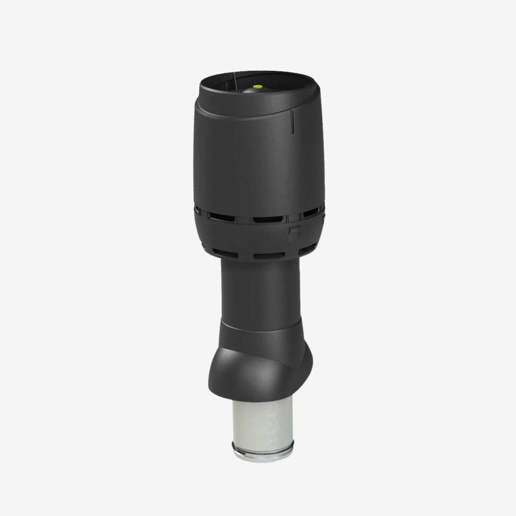 [350052] Vilpe Větrací komínek FLOW 160P/IS/500 (Black)