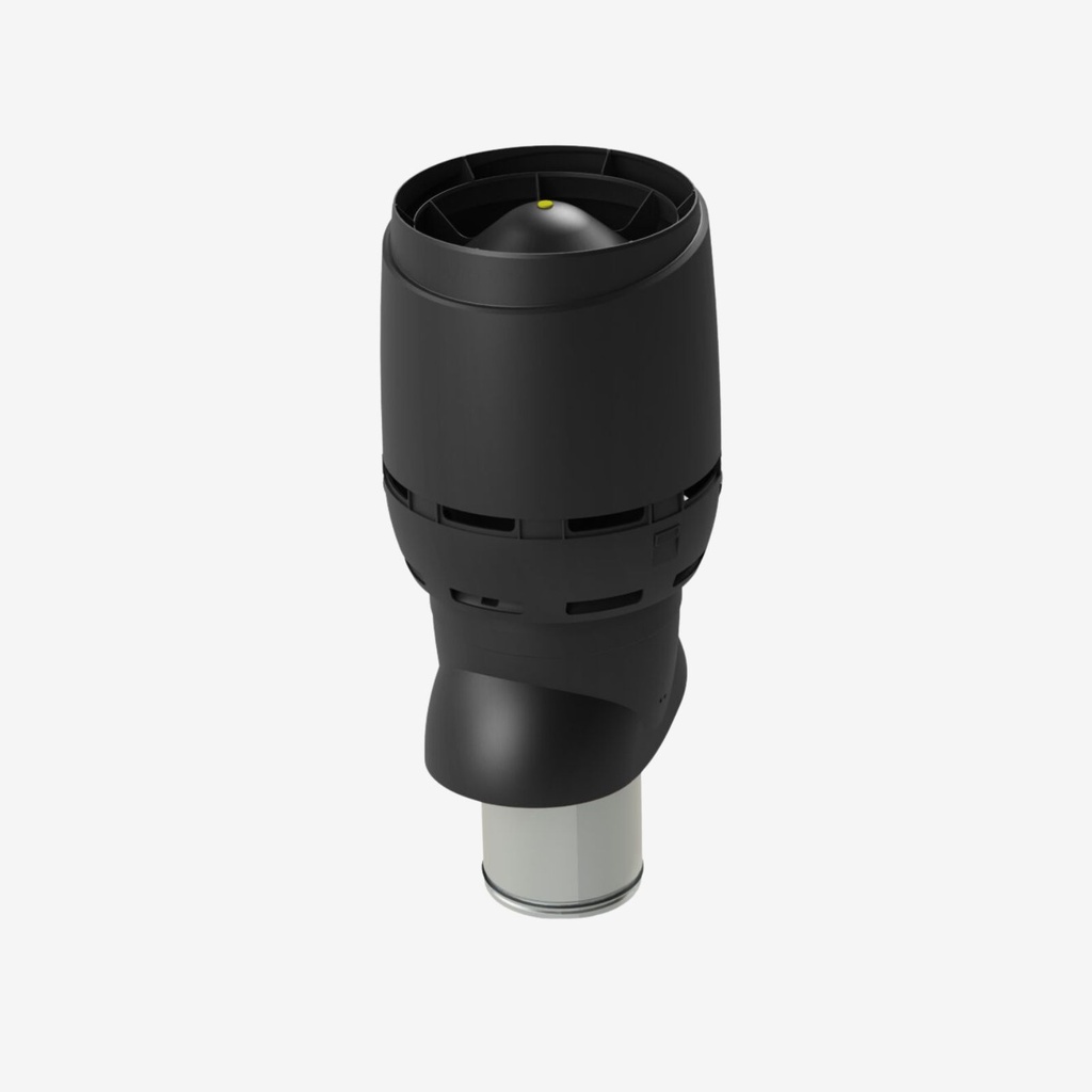 [350132] Vilpe Větrací komínek FLOW 200P/IS/500 (Black)