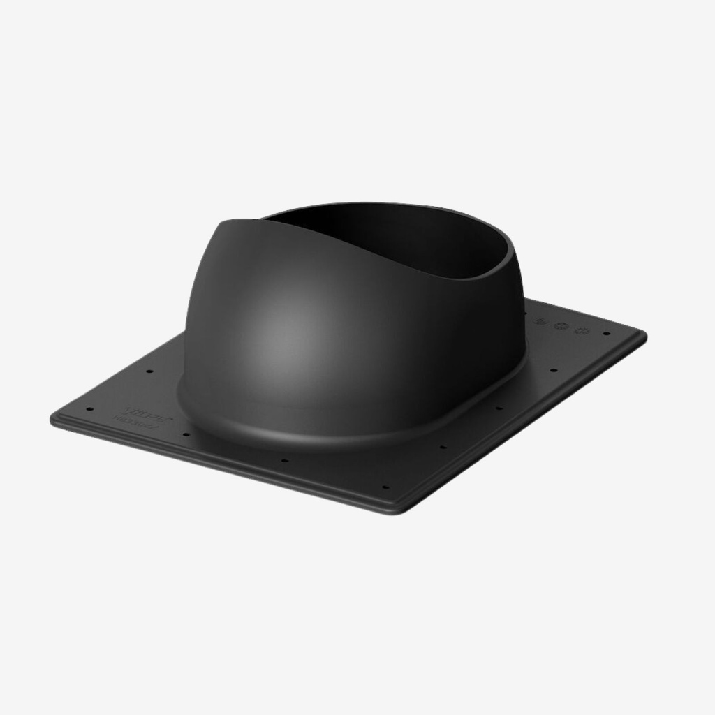[740822] Vilpe HYYGGE PASS-THROUGH ELEMENT FOR SHEET METAL (Čierna)