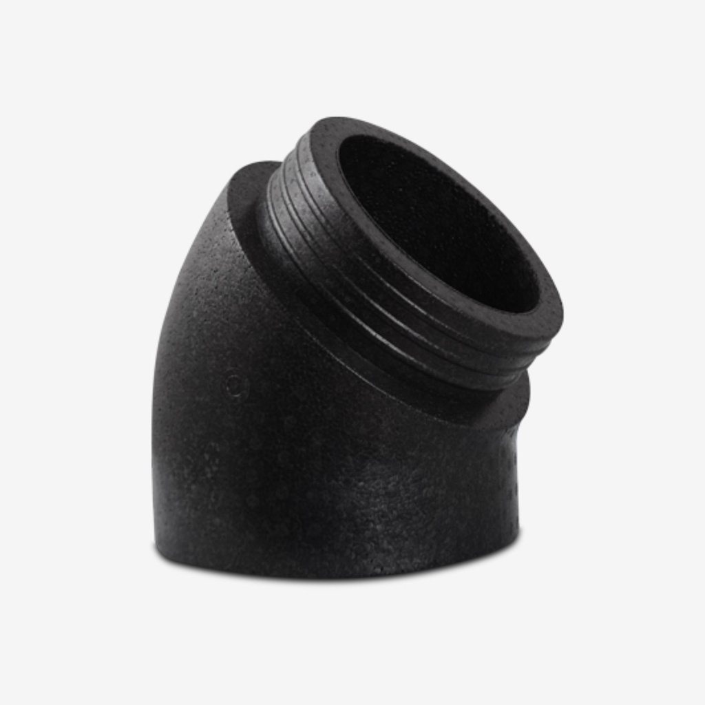 Kolano EPP 45/200, Grubość 43 mm