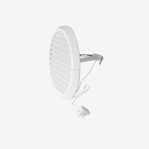 External grill mountable form the inside