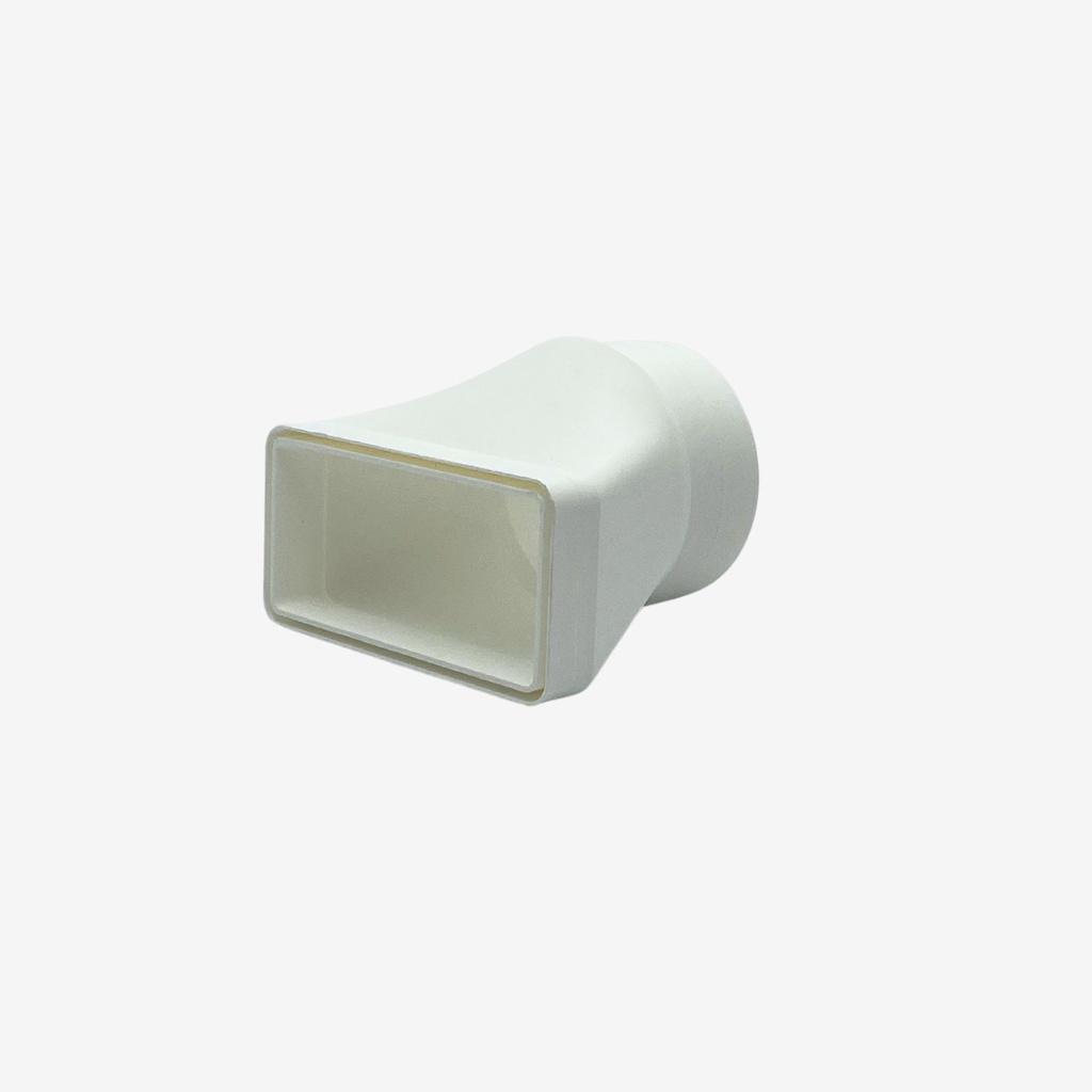 [706004] Reducer to flat pipe DN90
