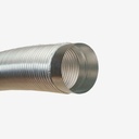AL duct DN160 (FF), length 3m, without insulation