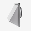 Wall cowl V13 Ø125 white