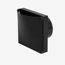 Indoor valve Aero 125 black