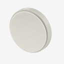 Supply valve Ø125 white plastic EAN