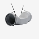 Short duct reducer Ø90