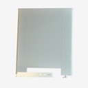 Door complete K2 short white