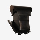 Roof pipe V200 black 