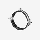 Spiro clamp with rubber 250 mm